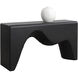 Montanus 62 X 32.5 inch Black Outdoor Console Table
